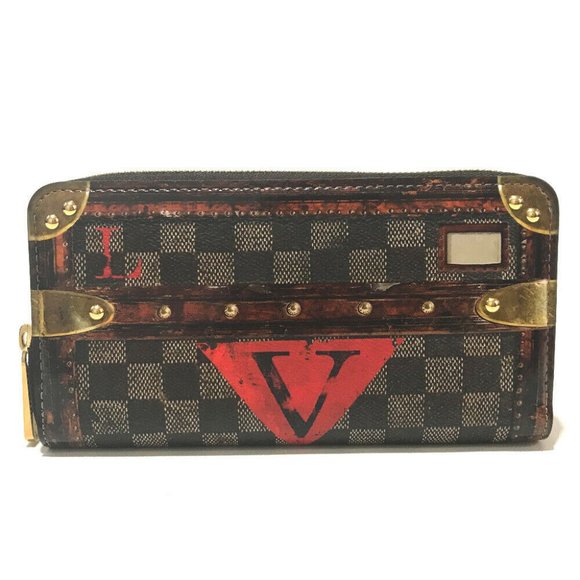 Louis Vuitton Other - AUTHENTIC LOUIS VUITTON Transformed Damier Tromp Leilleux Zippy Wallet